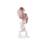 Currey and Company - 1200-0975 - Sculpture - Faux - Purple Pink/Clear