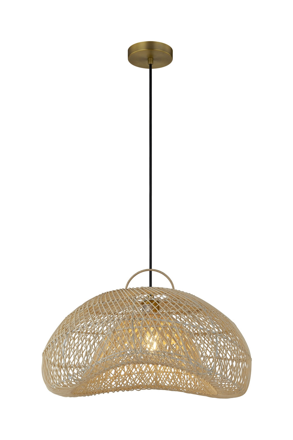 Forty West - 71308 - One Light Pendant - Jagger - Natural