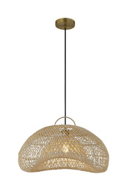 Forty West - 71308 - One Light Pendant - Jagger - Natural