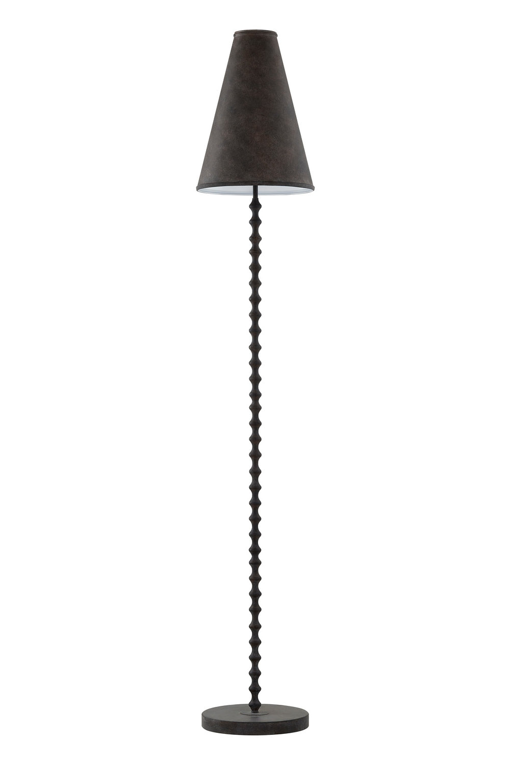 Forty West - 72662 - One Light Floor Lamp - Shirley - Weathered Black