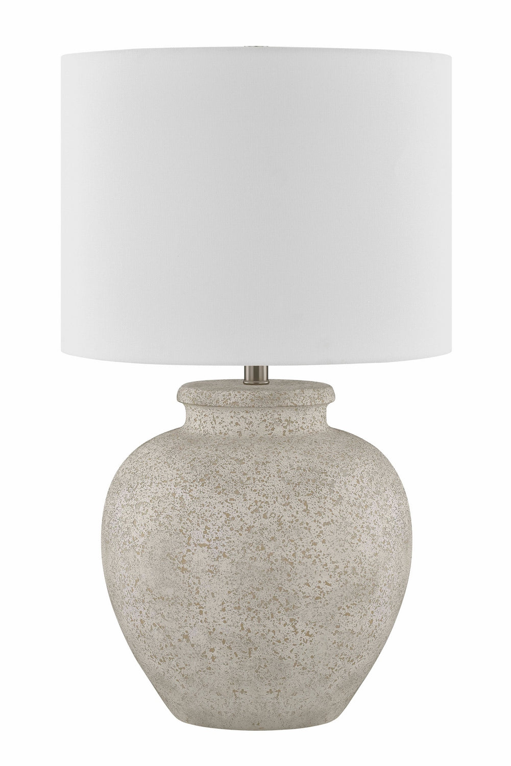 Forty West - 72664 - One Light Table Lamp - Diane - Off White/Gray