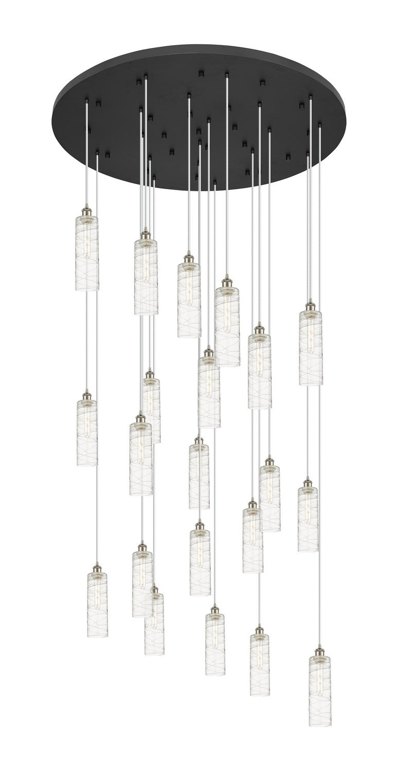 Innovations - 148BK-B-21P-SN-G434-12DE - 21 Light Pendant - Downtown Urban - Brushed Satin Nickel