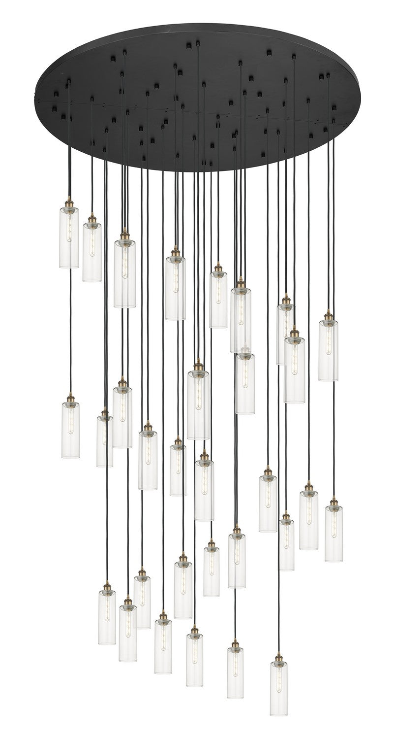 Innovations - 160BK-B-31P-BB-G434-12CL - 31 Light Pendant - Downtown Urban - Brushed Brass