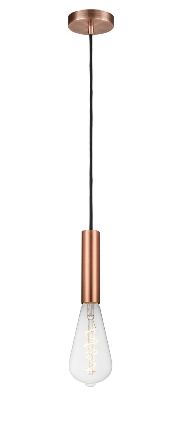 Innovations - 198-1P-AC - One Light Mini Pendant - Auralume - Antique Copper
