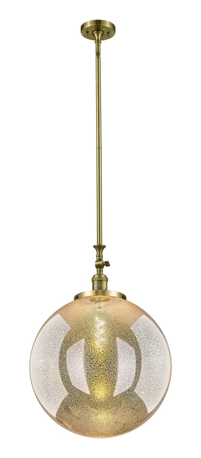 Innovations - 206-AB-G208-18 - One Light Mini Pendant - Franklin Restoration - Antique Brass