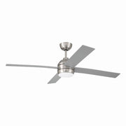 Craftmade - KLS52BNK4 - 52" Ceiling Fan - Kelsey 52" 4-blade Indoor Ceiling Fan - Brushed Polished Nickel