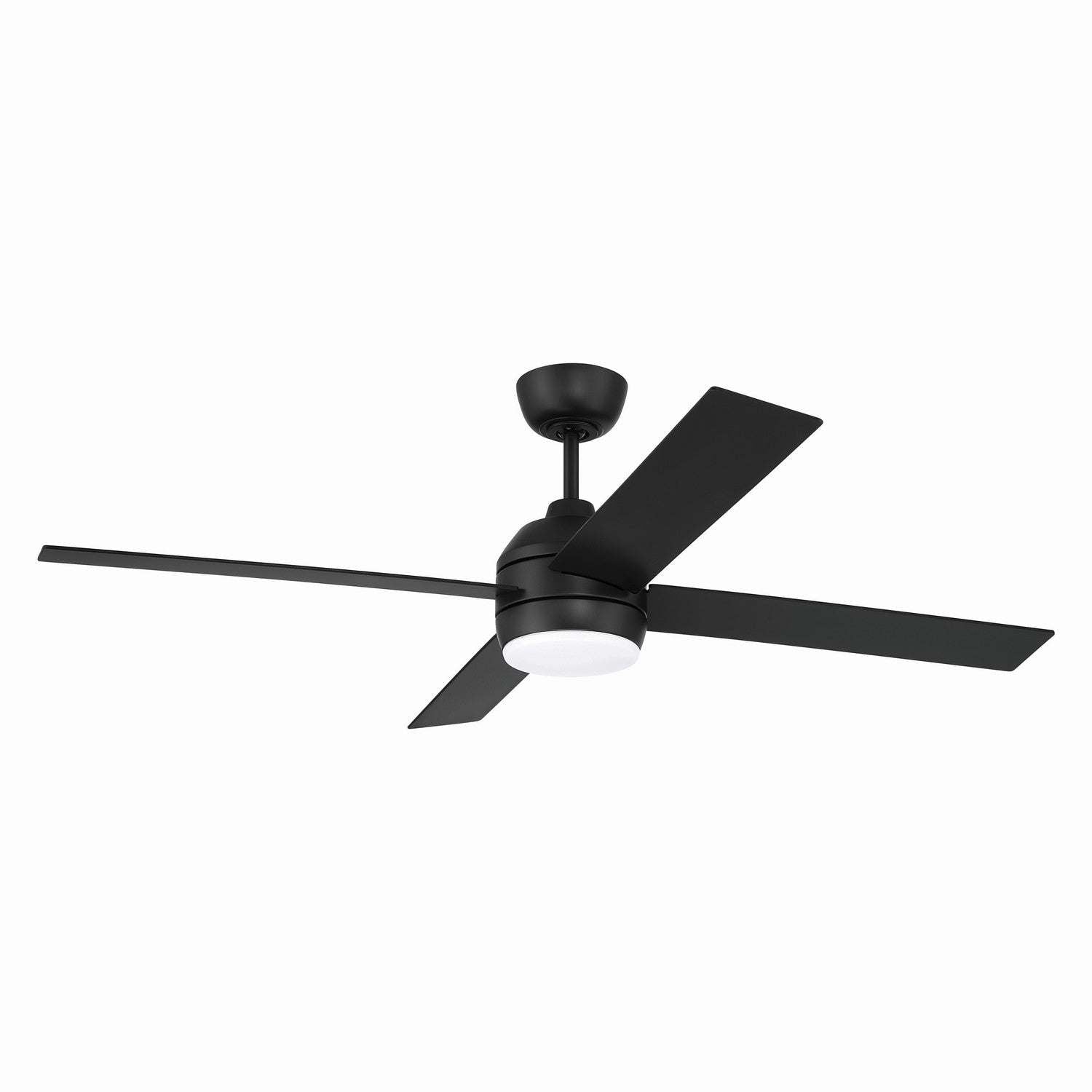 Craftmade - KLS52FB4 - 52" Ceiling Fan - Kelsey 52" 4-blade Indoor Ceiling Fan - Flat Black