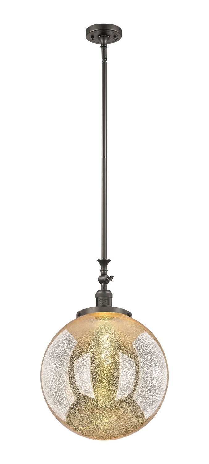 Innovations - 206-OB-G208-16 - One Light Mini Pendant - Franklin Restoration - Oil Rubbed Bronze