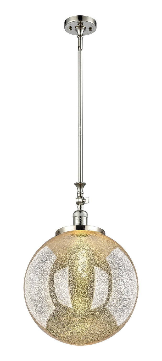 Innovations - 206-PN-G208-16 - One Light Mini Pendant - Franklin Restoration - Polished Nickel