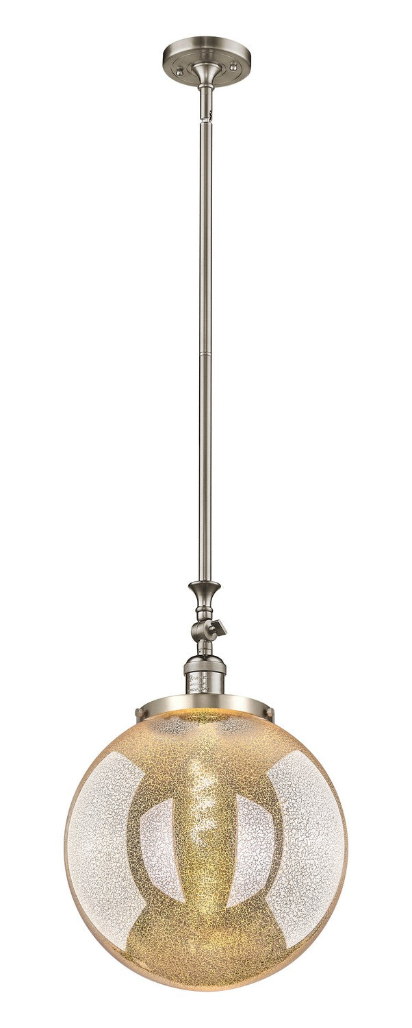 Innovations - 206-SN-G208-14 - One Light Mini Pendant - Franklin Restoration - Brushed Satin Nickel