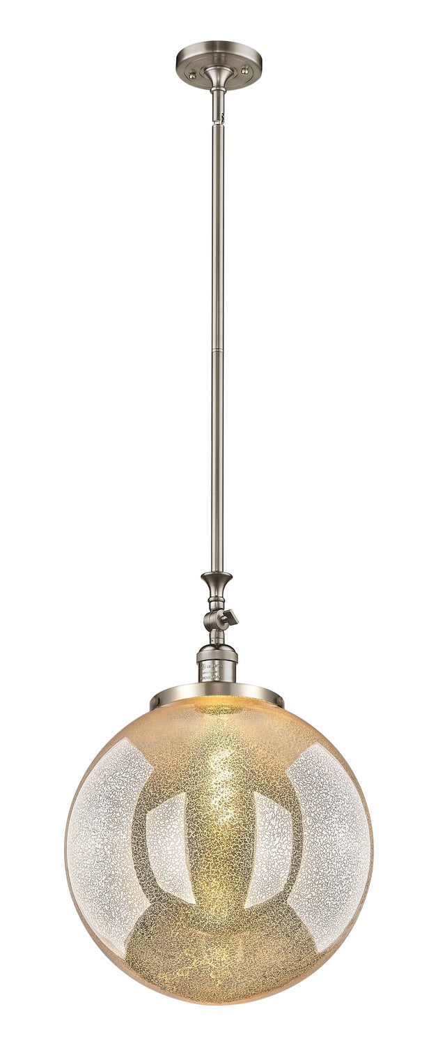 Innovations - 206-SN-G208-16 - One Light Mini Pendant - Franklin Restoration - Brushed Satin Nickel