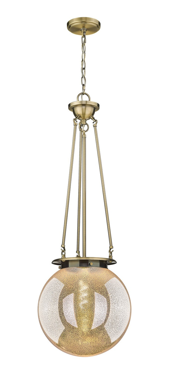Innovations - 221-1P-AB-G208-14 - One Light Pendant - Essex - Antique Brass