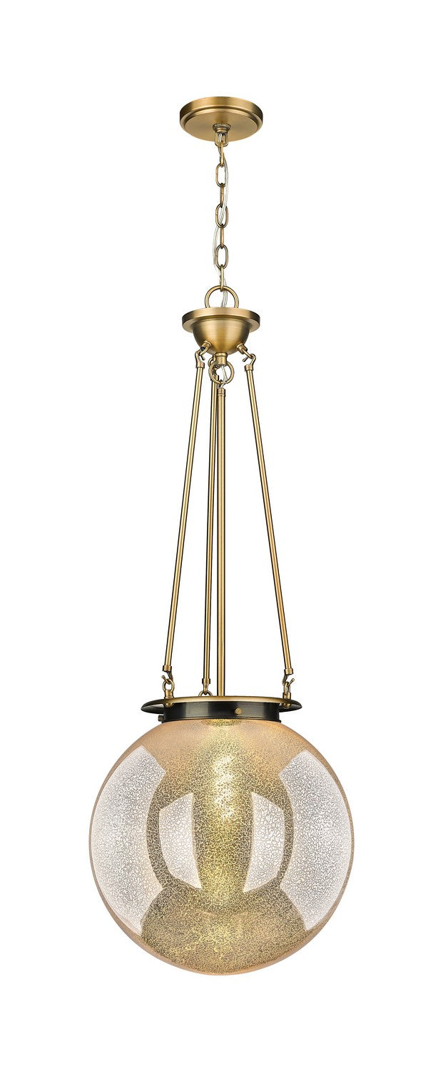 Innovations - 221-1P-BB-G208-16 - One Light Pendant - Essex - Brushed Brass