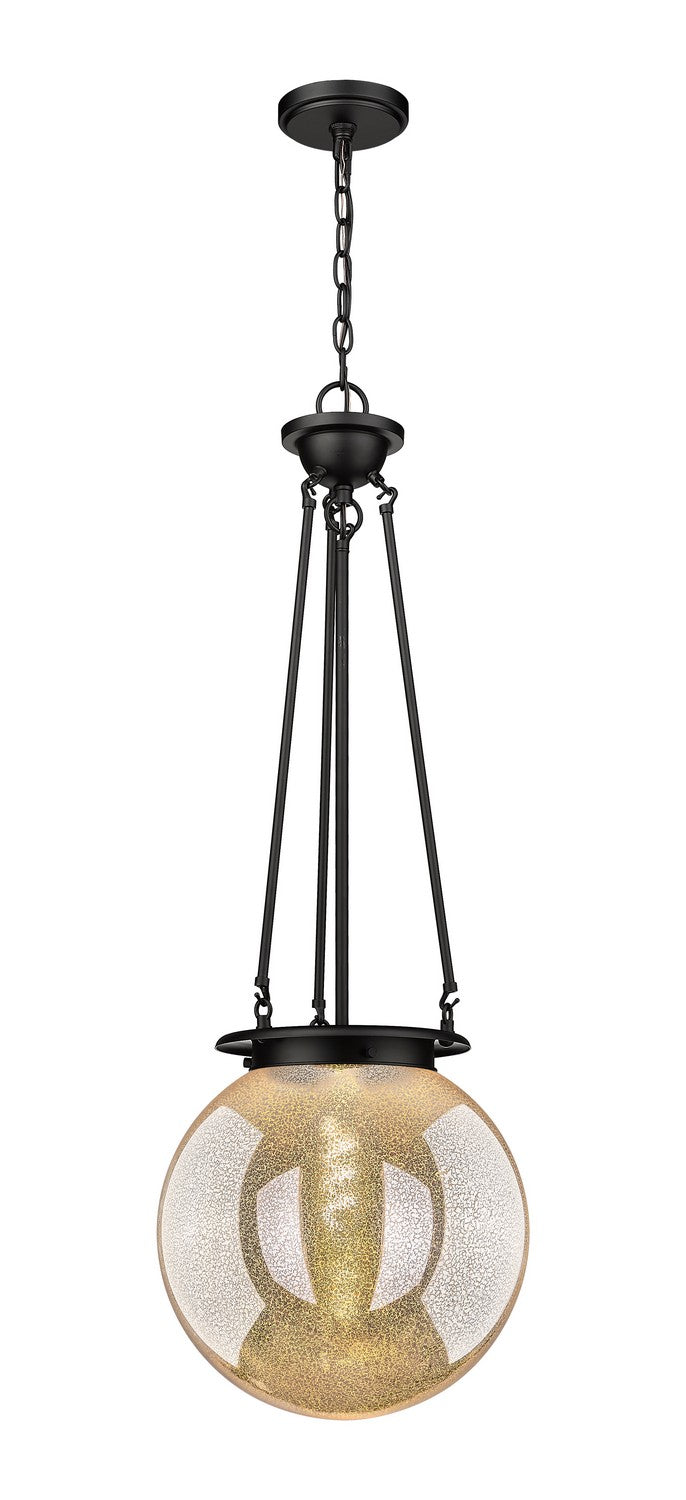 Innovations - 221-1P-BK-G208-14 - One Light Pendant - Essex - Matte Black