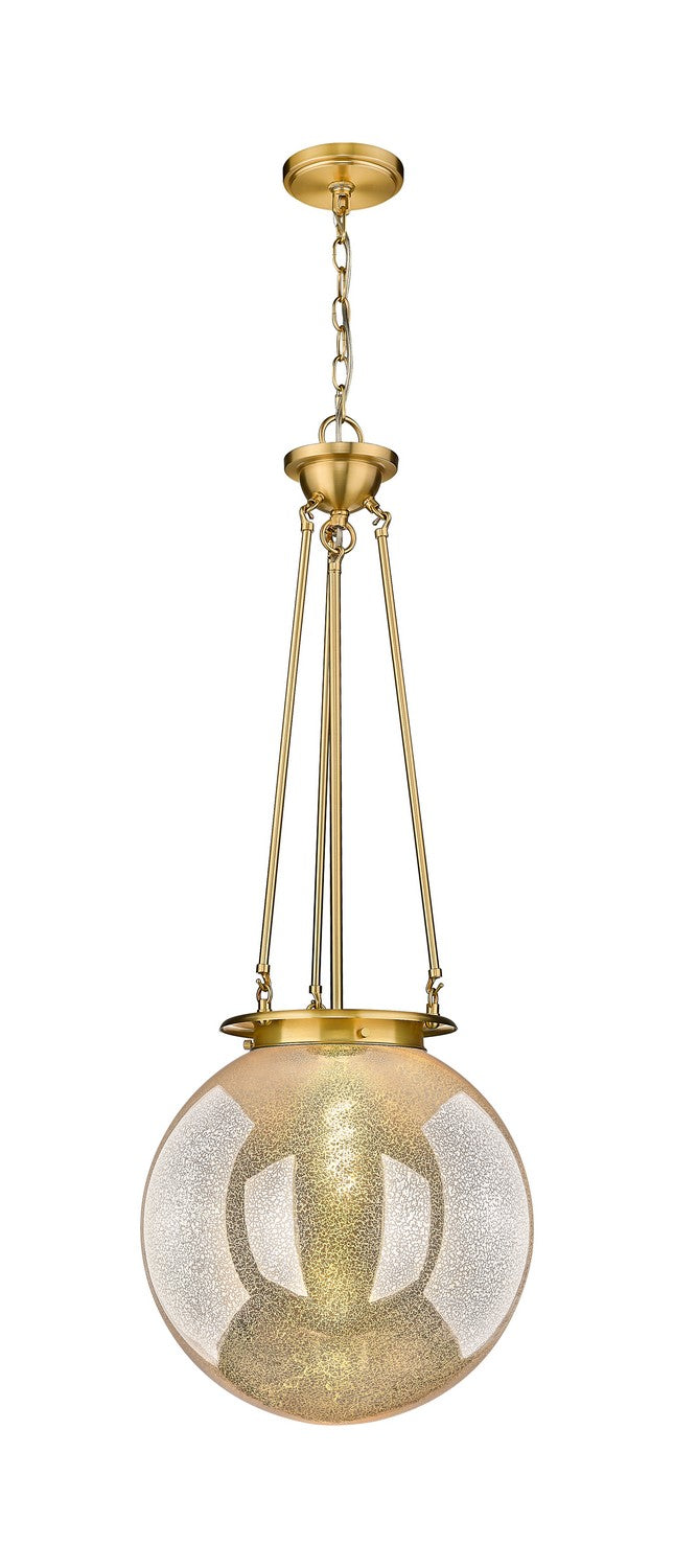Innovations - 221-1P-SG-G208-16 - One Light Pendant - Essex - Satin Gold