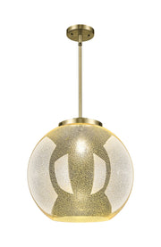 Innovations - 221-1S-AB-G128-16 - One Light Pendant - Essex - Antique Brass