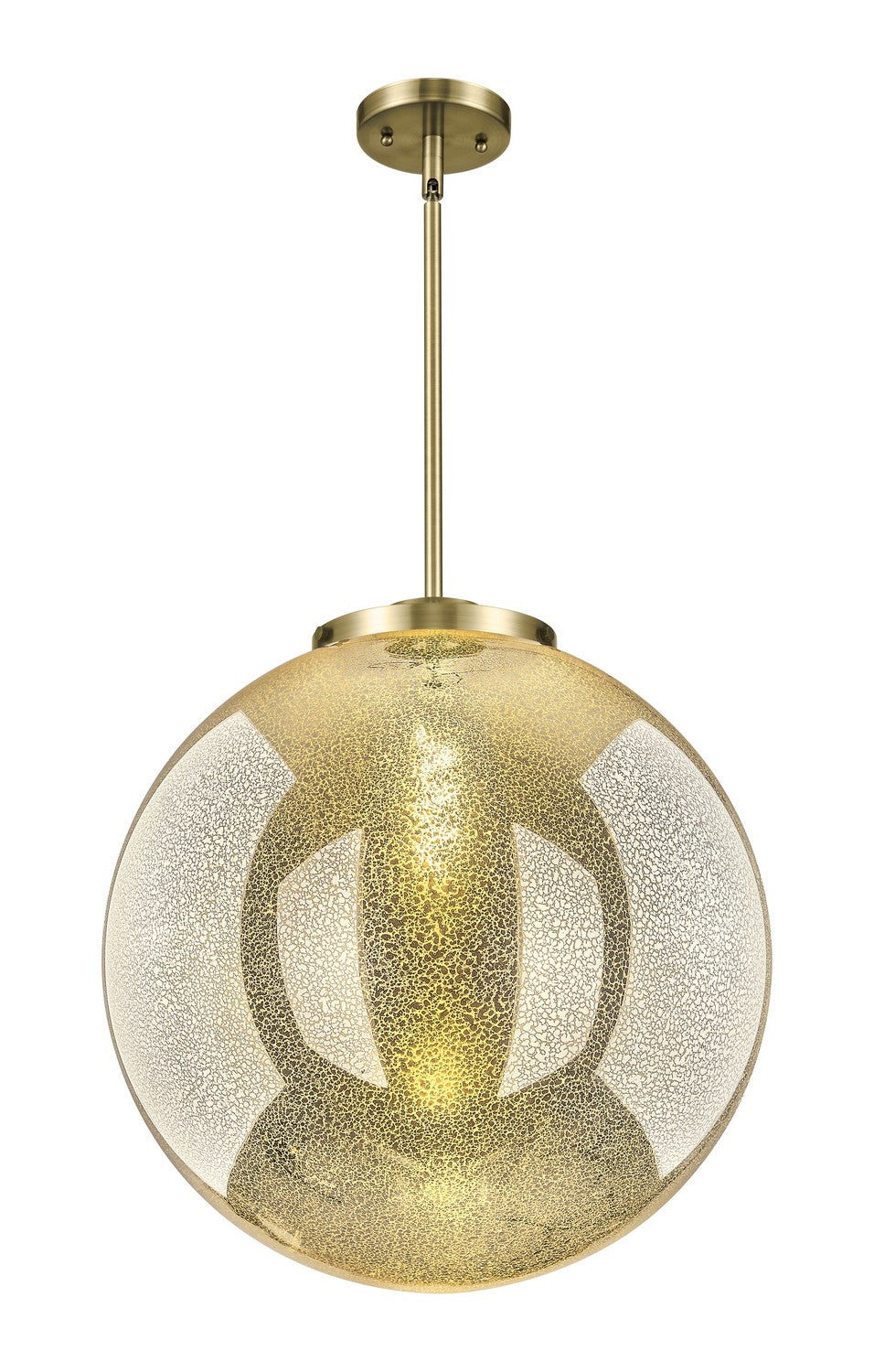 Innovations - 221-1S-AB-G208-18 - One Light Pendant - Essex - Antique Brass