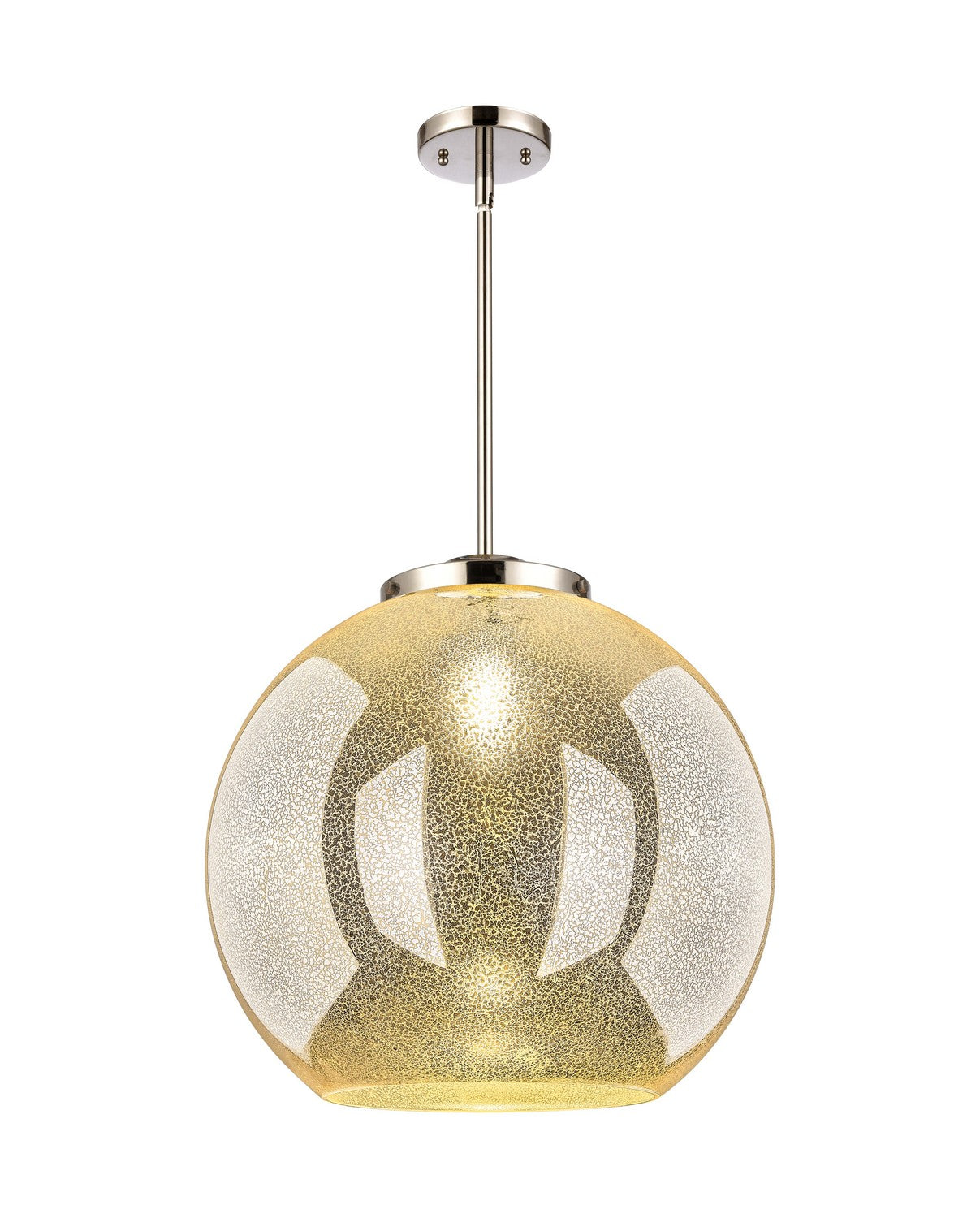 Innovations - 221-1S-PN-G128-18 - One Light Pendant - Essex - Polished Nickel