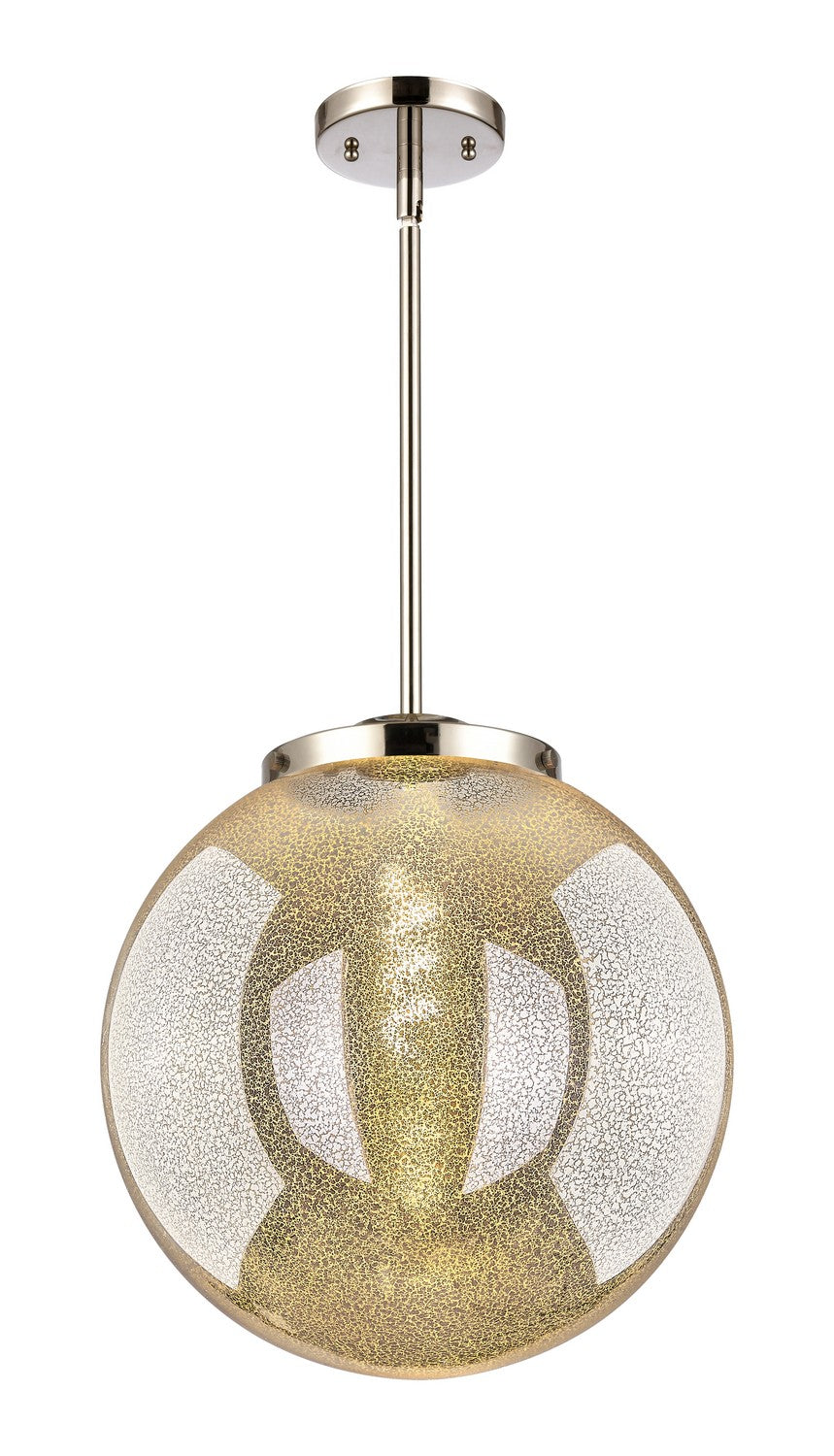 Innovations - 221-1S-PN-G208-14 - One Light Pendant - Essex - Polished Nickel