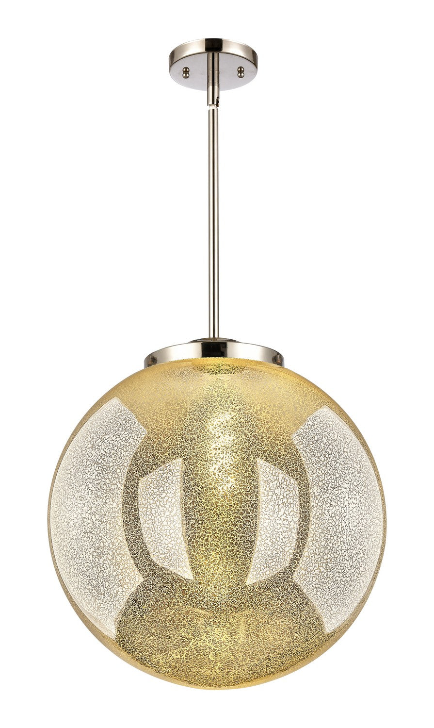 Innovations - 221-1S-PN-G208-16 - One Light Pendant - Essex - Polished Nickel