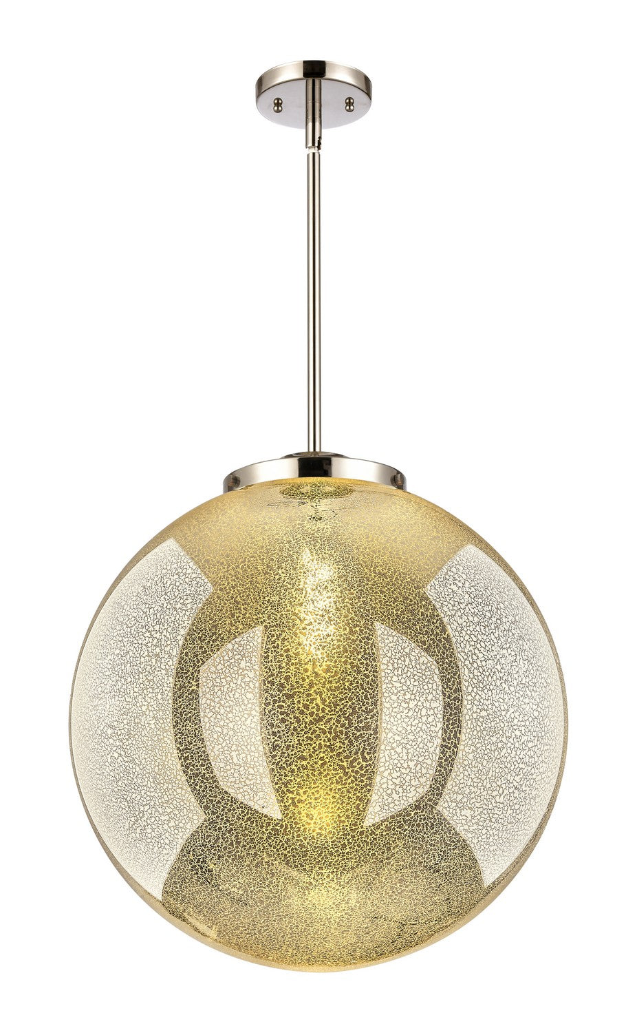 Innovations - 221-1S-PN-G208-18 - One Light Pendant - Essex - Polished Nickel