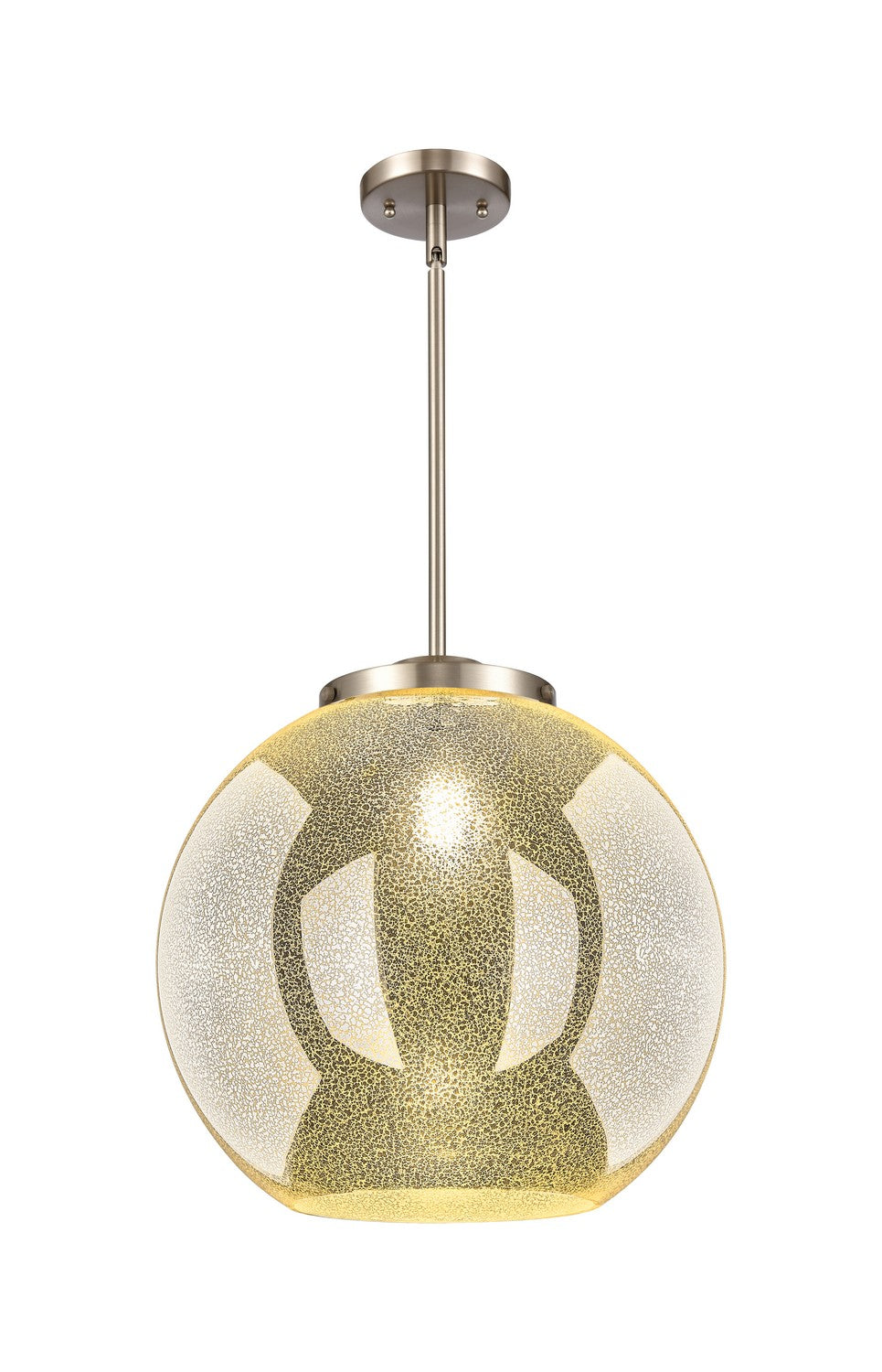 Innovations - 221-1S-SN-G128-16 - One Light Pendant - Essex - Brushed Satin Nickel