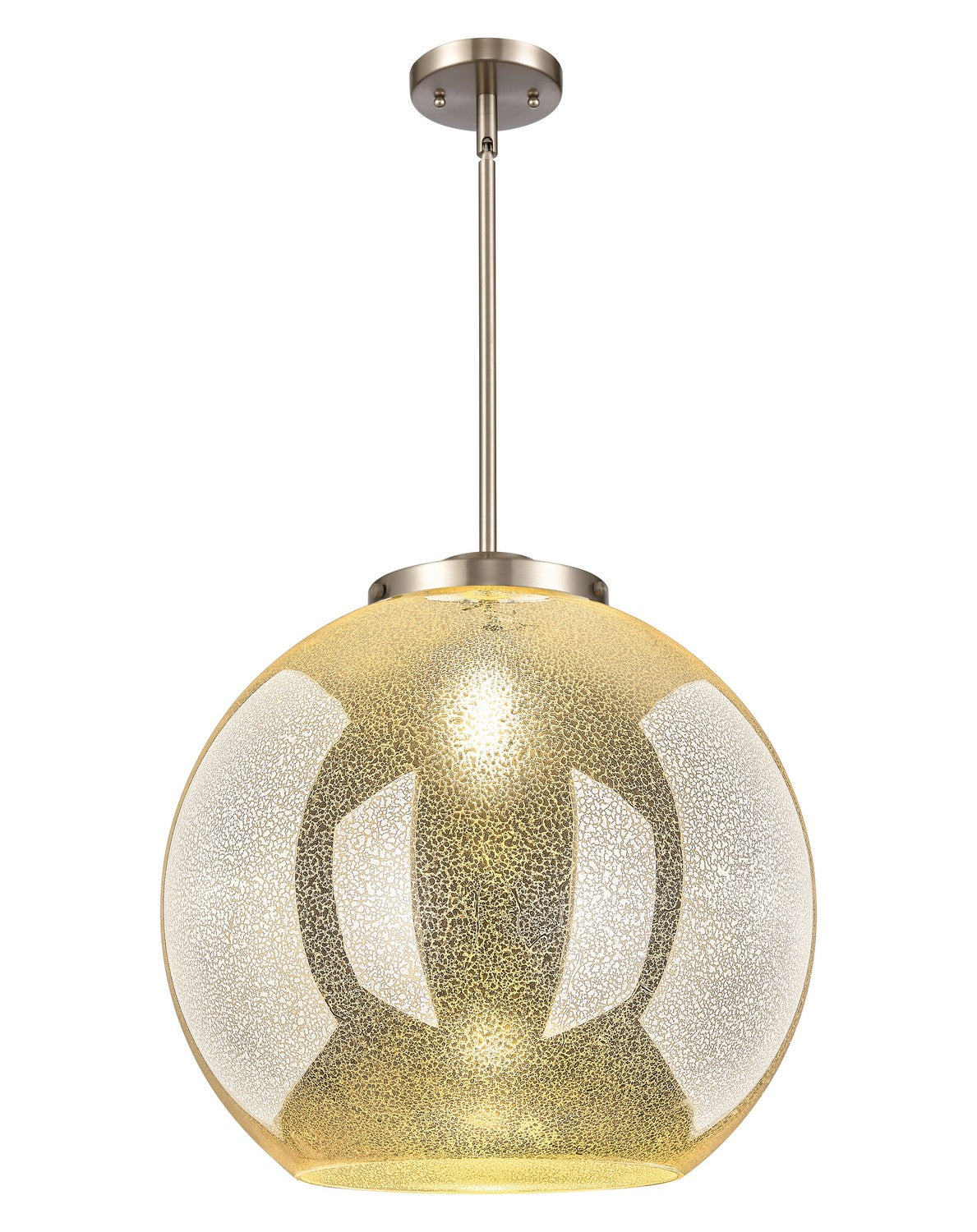 Innovations - 221-1S-SN-G128-18 - One Light Pendant - Essex - Brushed Satin Nickel