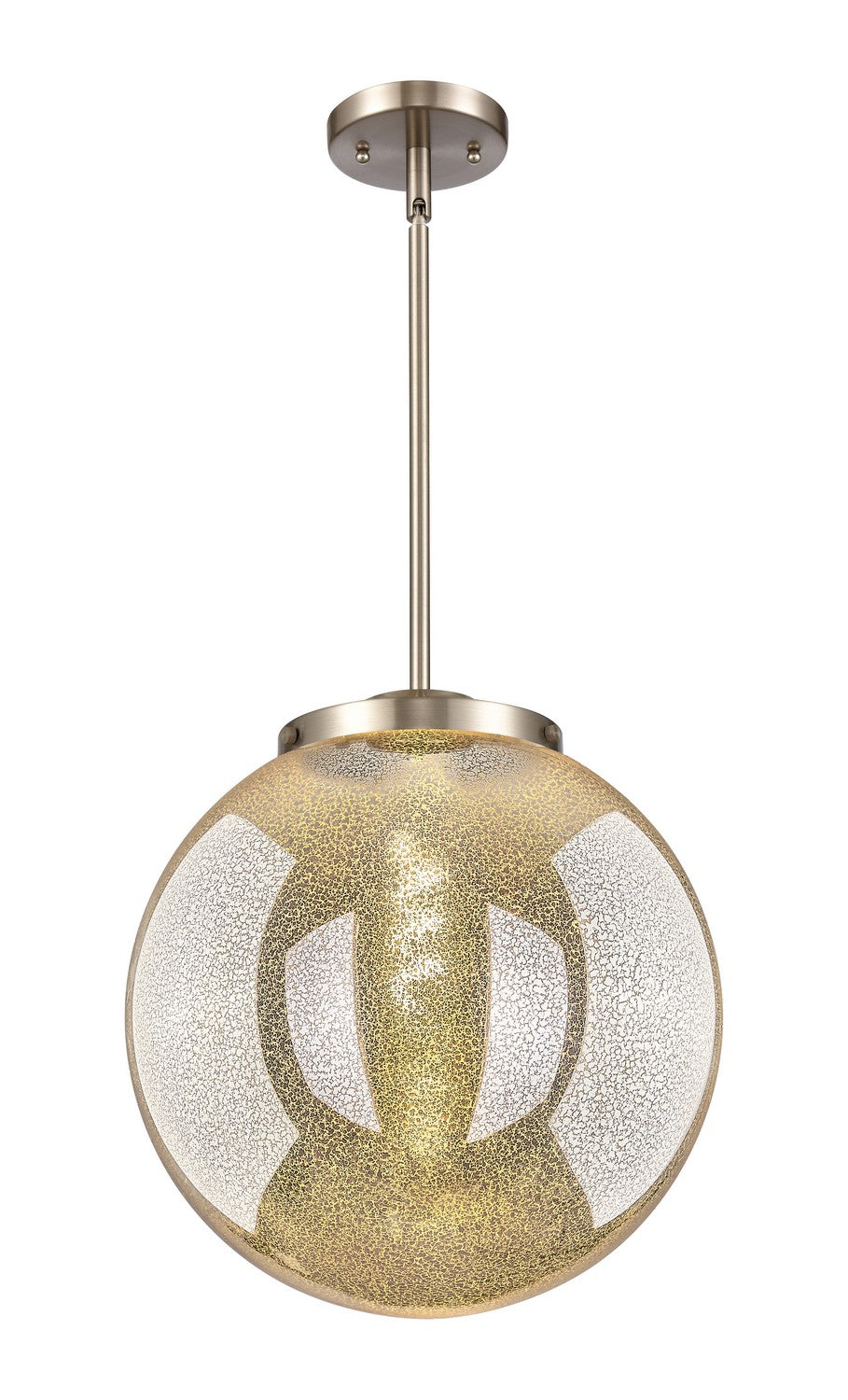 Innovations - 221-1S-SN-G208-14 - One Light Pendant - Essex - Brushed Satin Nickel