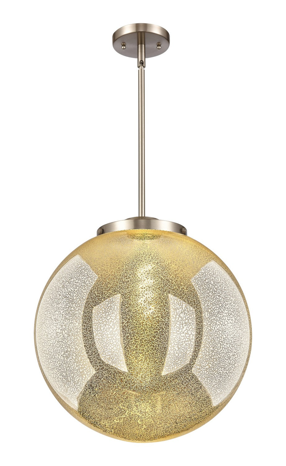 Innovations - 221-1S-SN-G208-16 - One Light Pendant - Essex - Brushed Satin Nickel