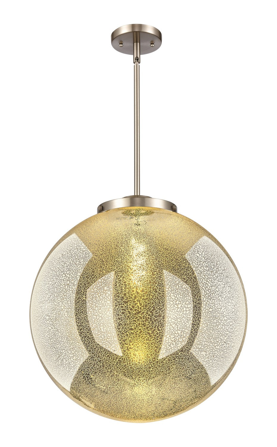 Innovations - 221-1S-SN-G208-18 - One Light Pendant - Essex - Brushed Satin Nickel