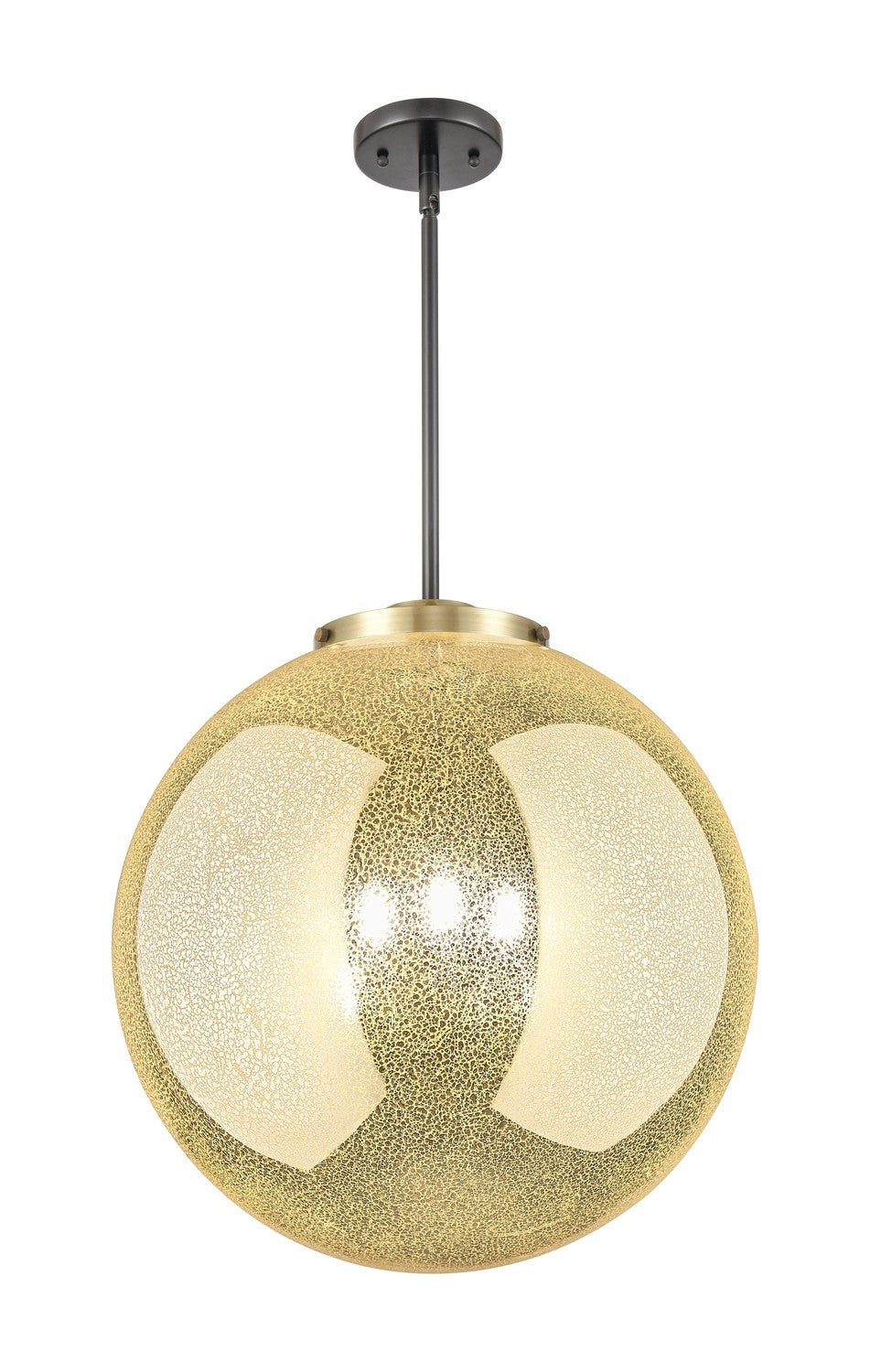 Innovations - 221-3S-BAB-G208-18 - Three Light Pendant - Essex - Black Antique Brass