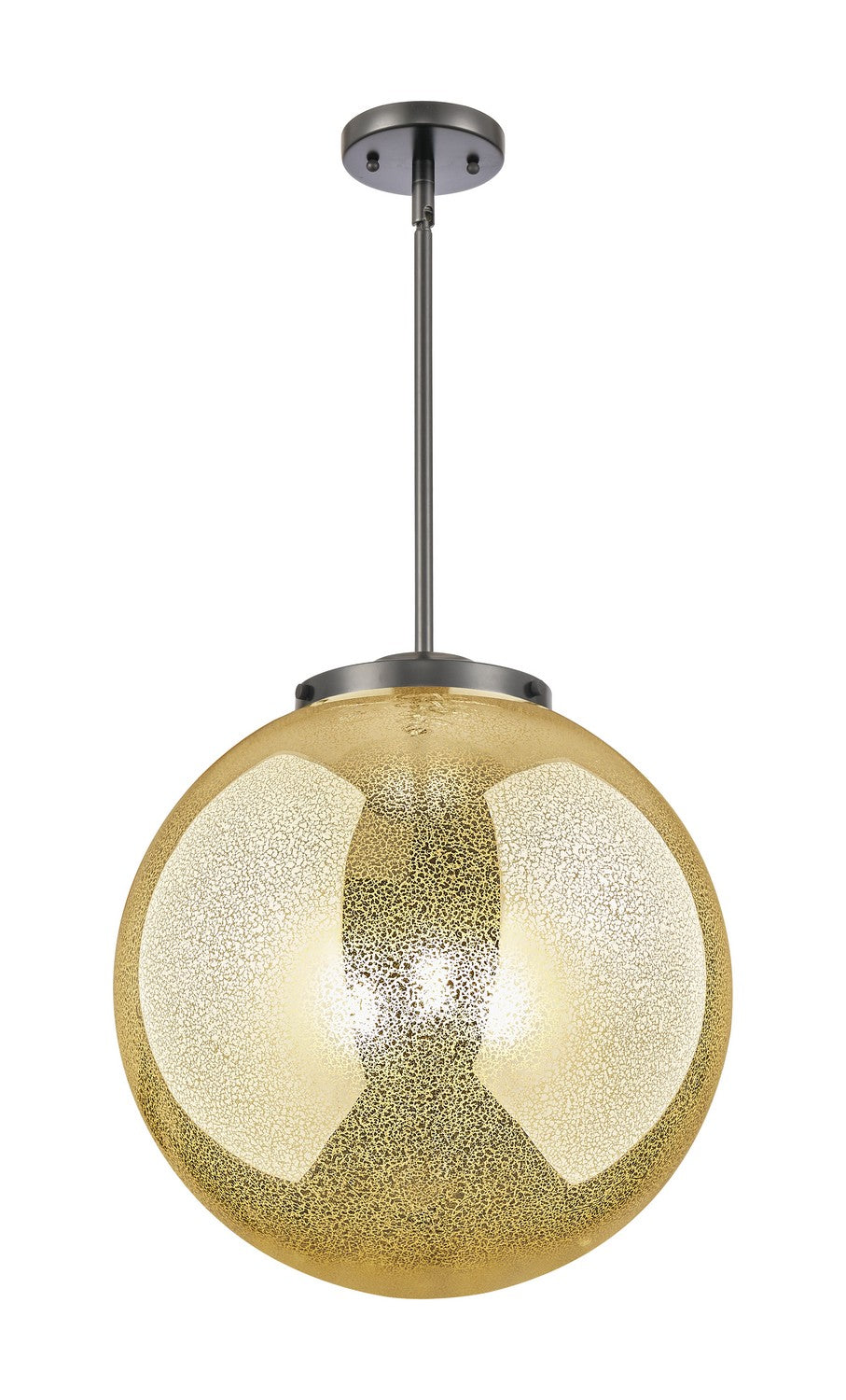 Innovations - 221-3S-BK-G208-16 - Three Light Pendant - Essex - Matte Black