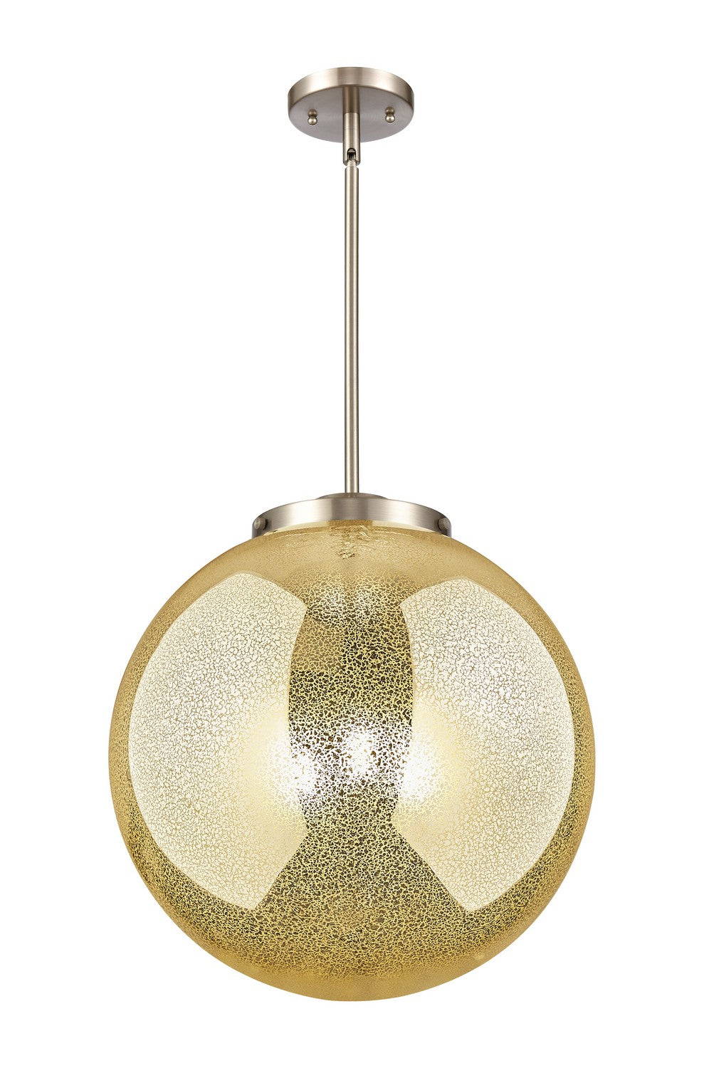 Innovations - 221-3S-SN-G208-16 - Three Light Pendant - Essex - Brushed Satin Nickel