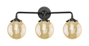 Innovations - 284-3W-OB-G208-6 - Three Light Bath Vanity - Nouveau - Oil Rubbed Bronze