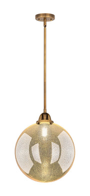 Innovations - 288-1S-BB-G208-12 - One Light Mini Pendant - Nouveau 2 - Brushed Brass