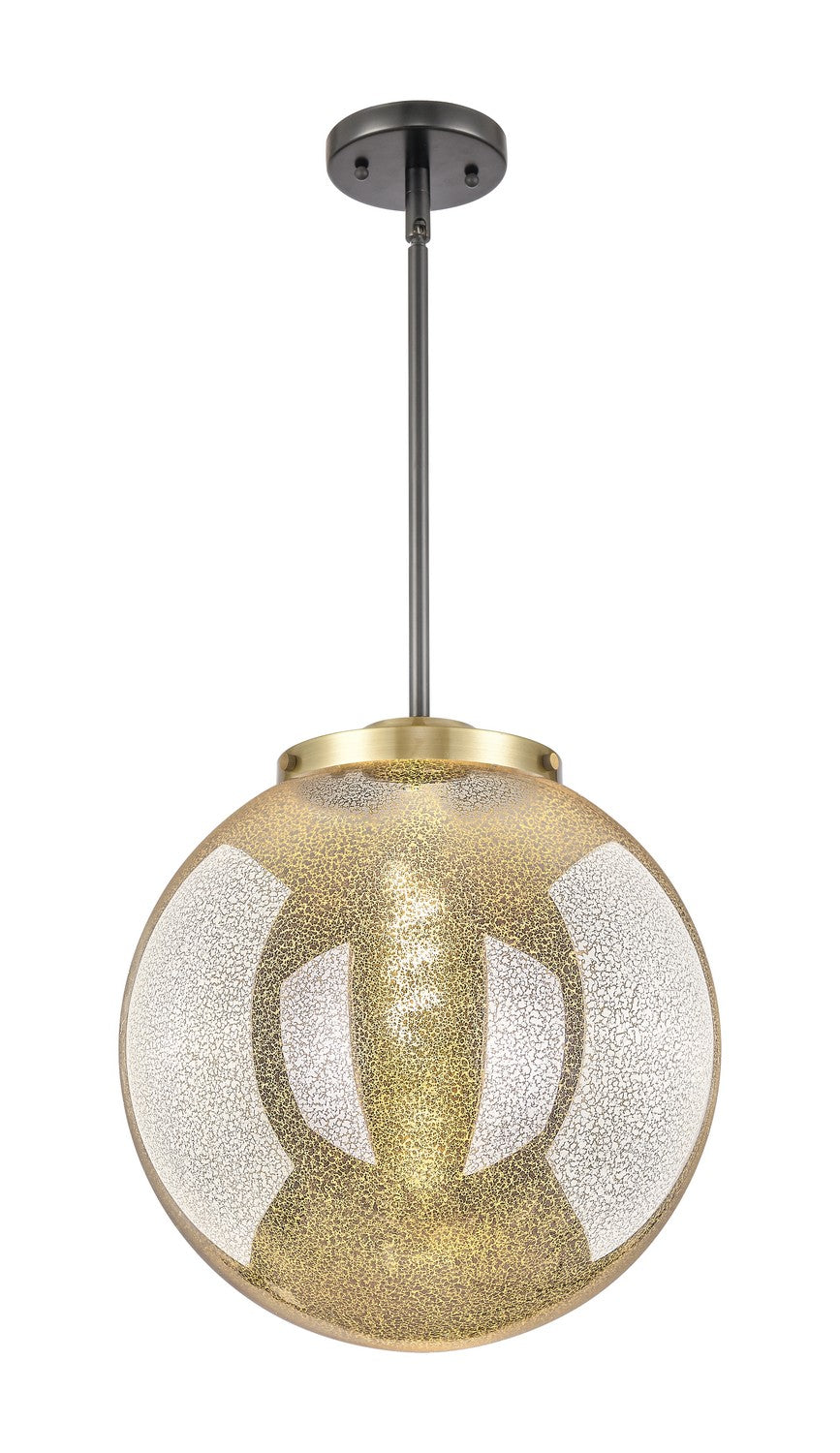 Innovations - 221-1S-BAB-G208-14 - One Light Pendant - Essex - Black Antique Brass
