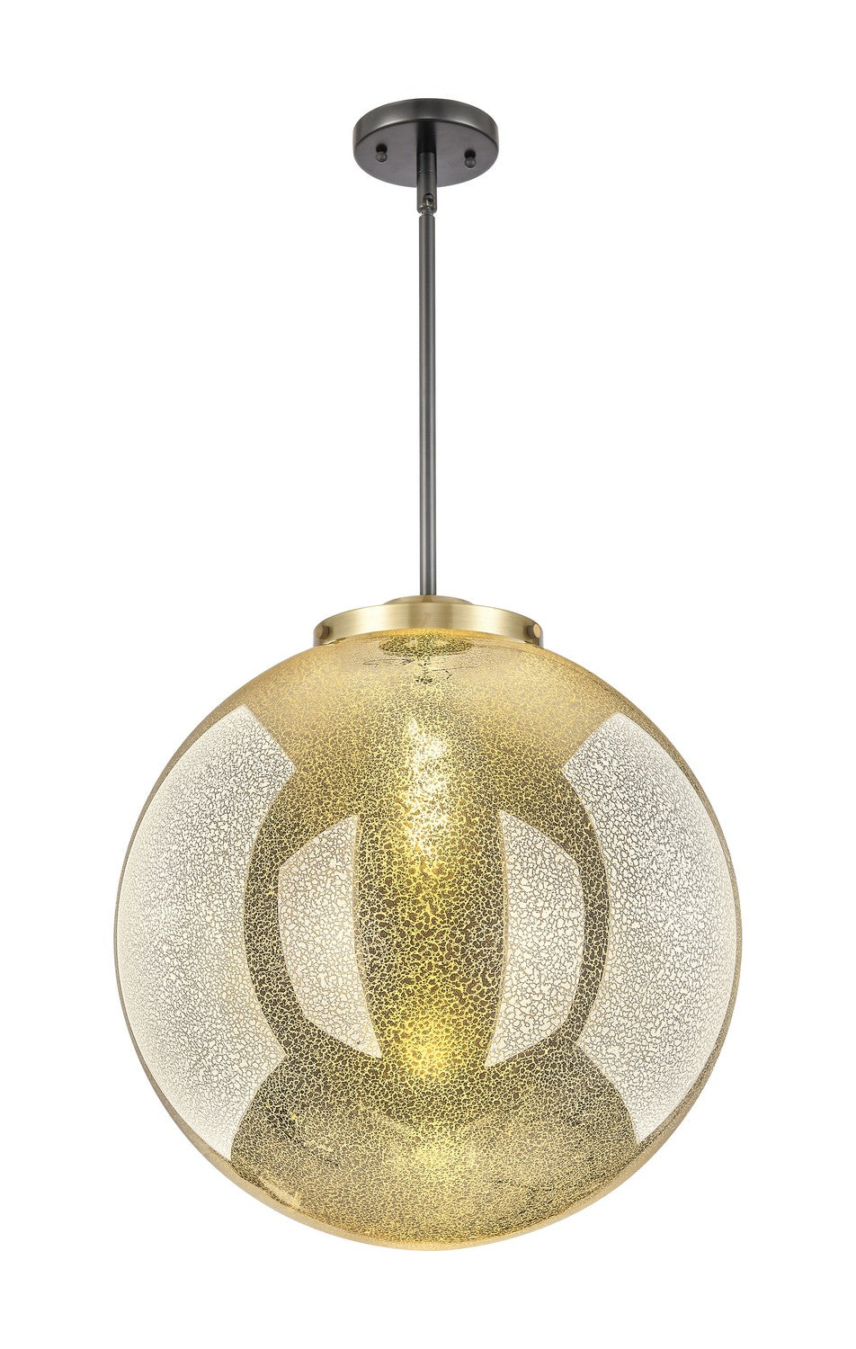 Innovations - 221-1S-BAB-G208-18 - One Light Pendant - Essex - Black Antique Brass