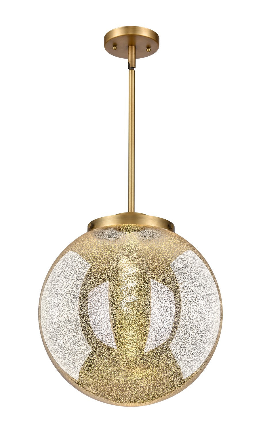 Innovations - 221-1S-BB-G208-14 - One Light Pendant - Essex - Brushed Brass