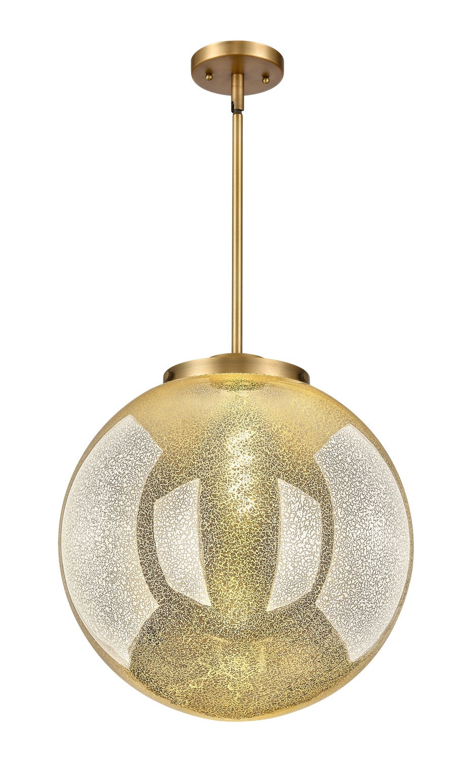 Innovations - 221-1S-BB-G208-16 - One Light Pendant - Essex - Brushed Brass