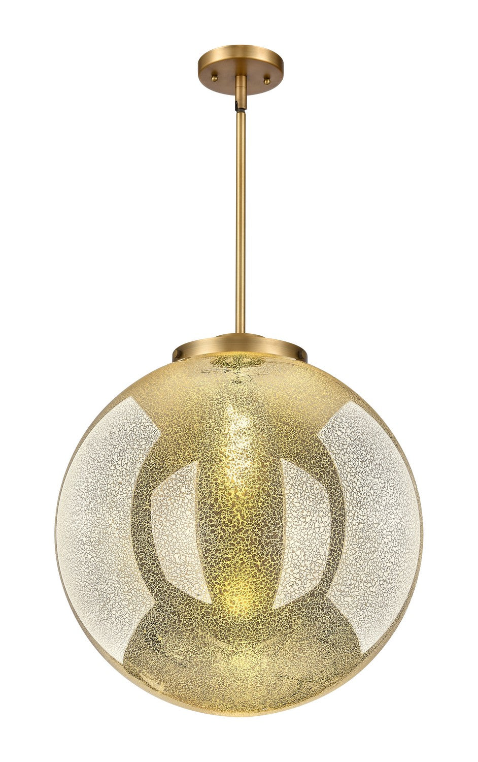 Innovations - 221-1S-BB-G208-18 - One Light Pendant - Essex - Brushed Brass
