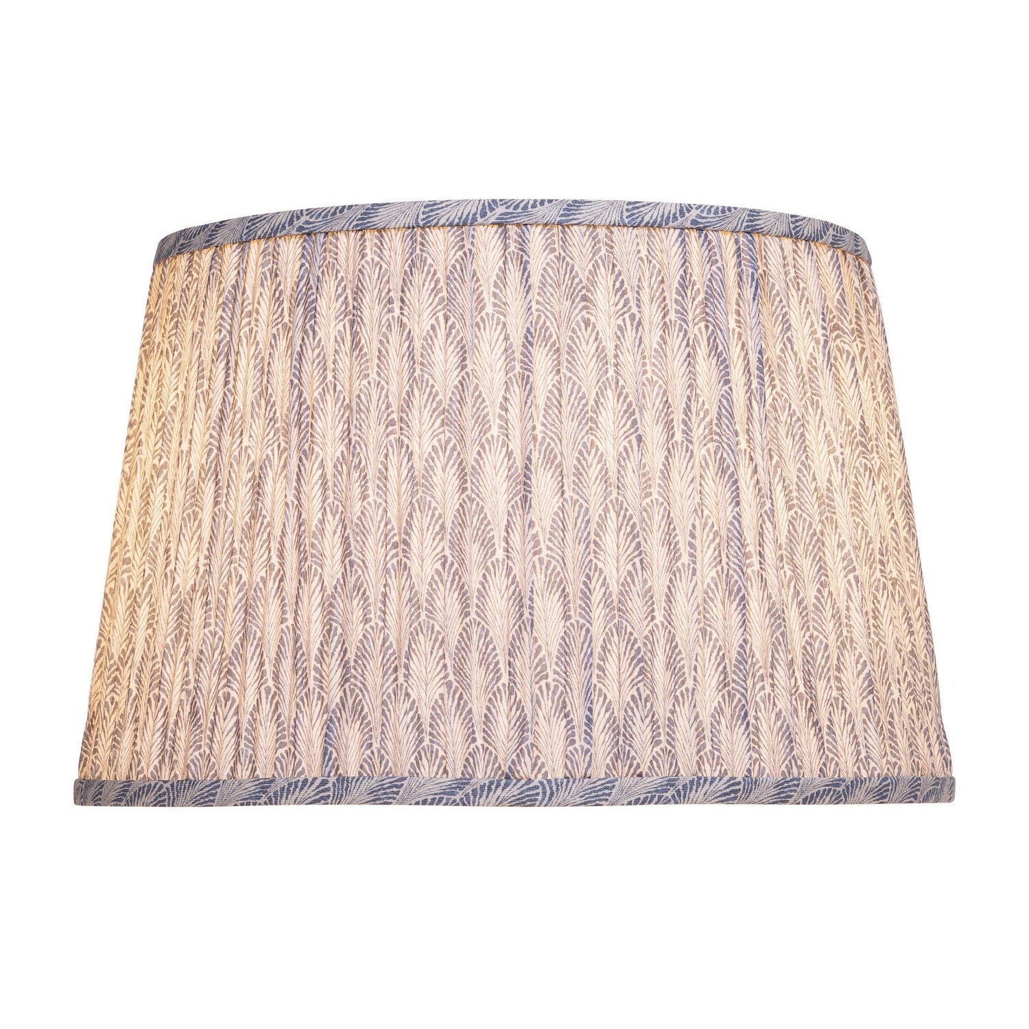Currey and Company - 0900-6021 - Lamp Shade - Plume - Blue/Ivory