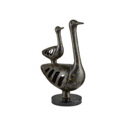 Currey and Company - 1200-1057 - Sculpture - Duck Family - Bronze