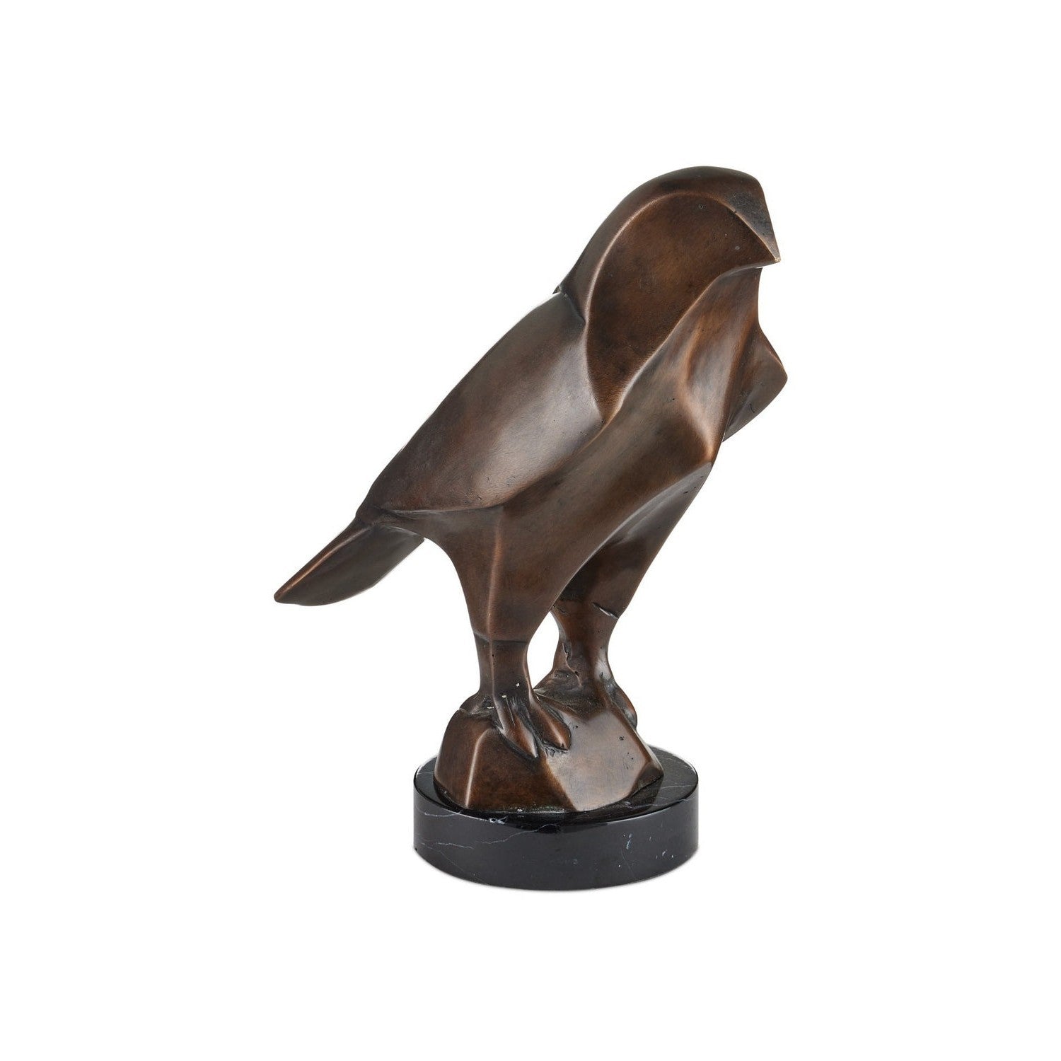 Currey and Company - 1200-1058 - Sculpture - Horus Bird - Dark Brown