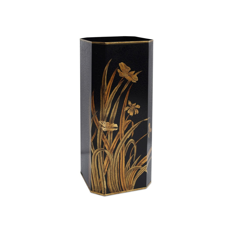 Currey and Company - 1200-1064 - Umbrella Stand - Glasshouse - Black/Gold