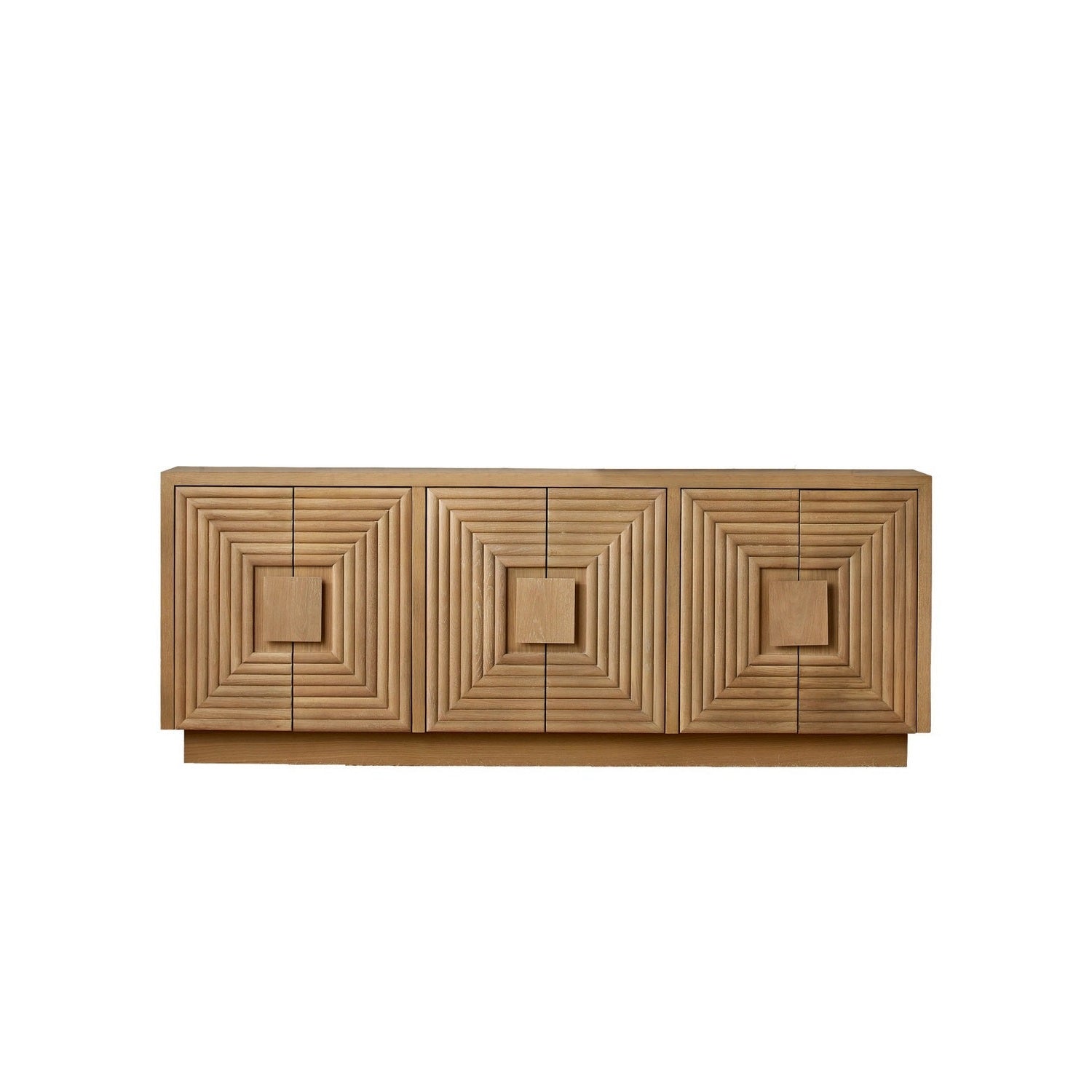 Currey and Company - 3000-0336 - Credenza - Morombe - Washed Oak