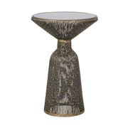 Currey and Company - 4000-0253 - Accent Table - Canopus - Iron/Bronze/Smoke