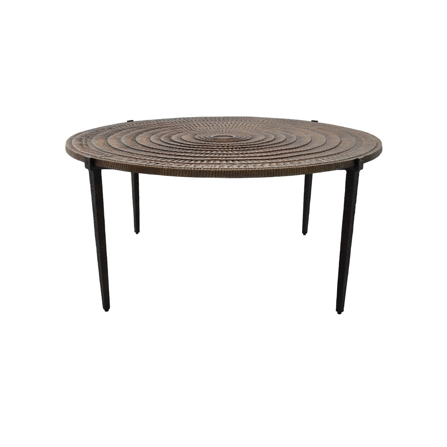 Currey and Company - 4000-0257 - Cocktail Table - Unity - Antique Bronze/Dark Bronze