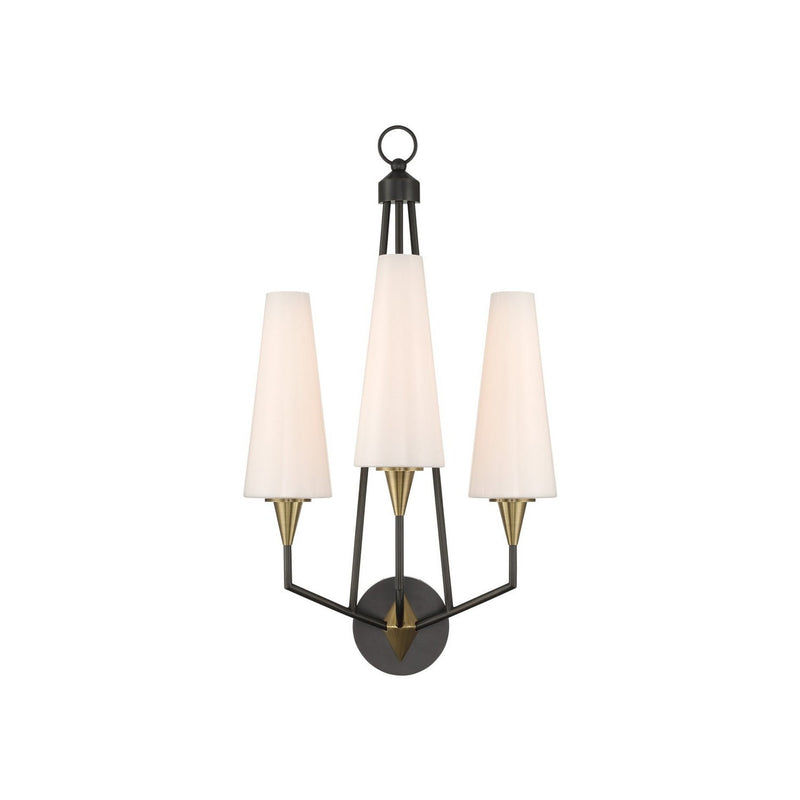 Currey and Company - 5000-0303 - LED Wall Sconce - Hennin - Polished Antique Brass/Oil Rubbed Bronze