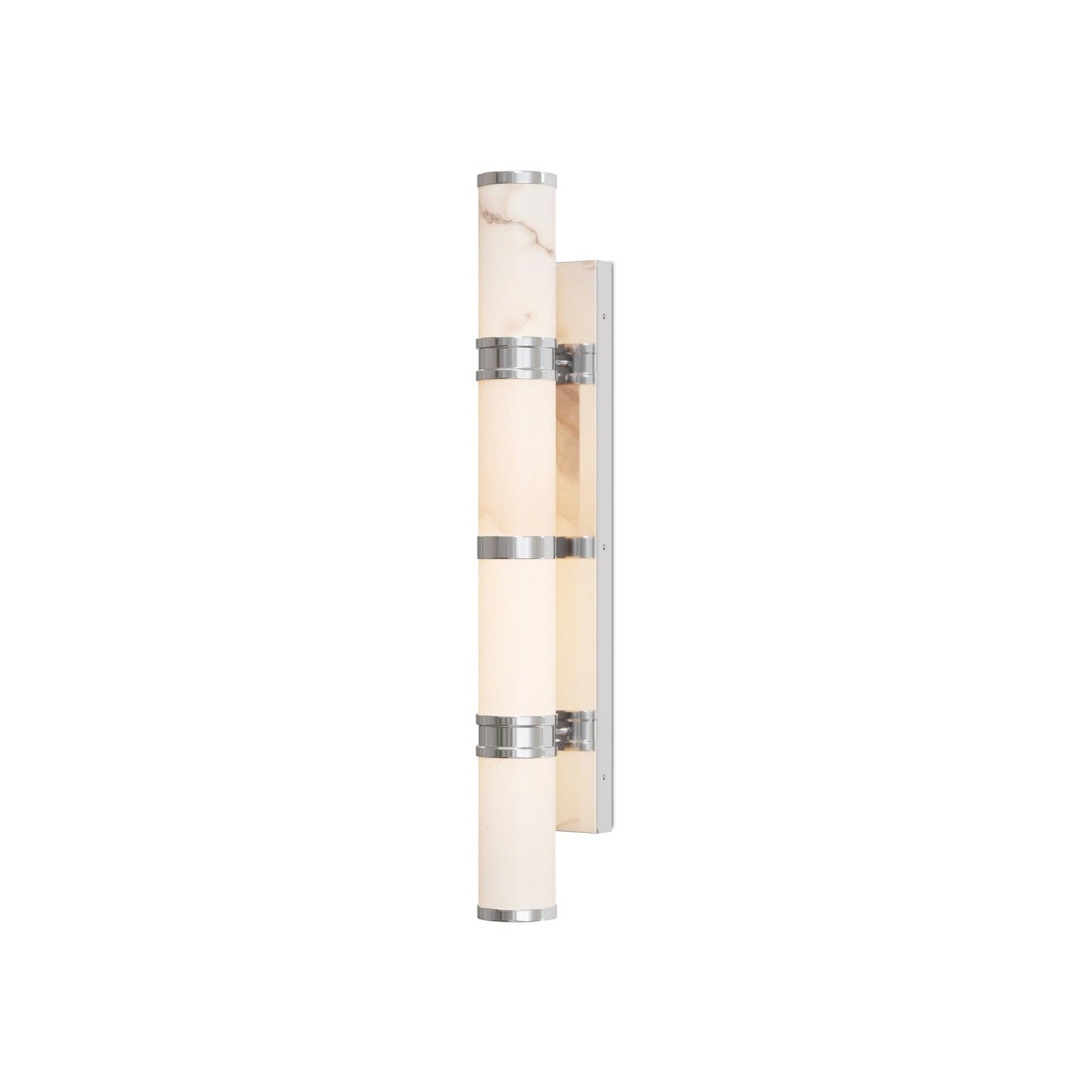Currey and Company - 5800-0080 - LED Wall Sconce - Brenham - Natural/Nickel