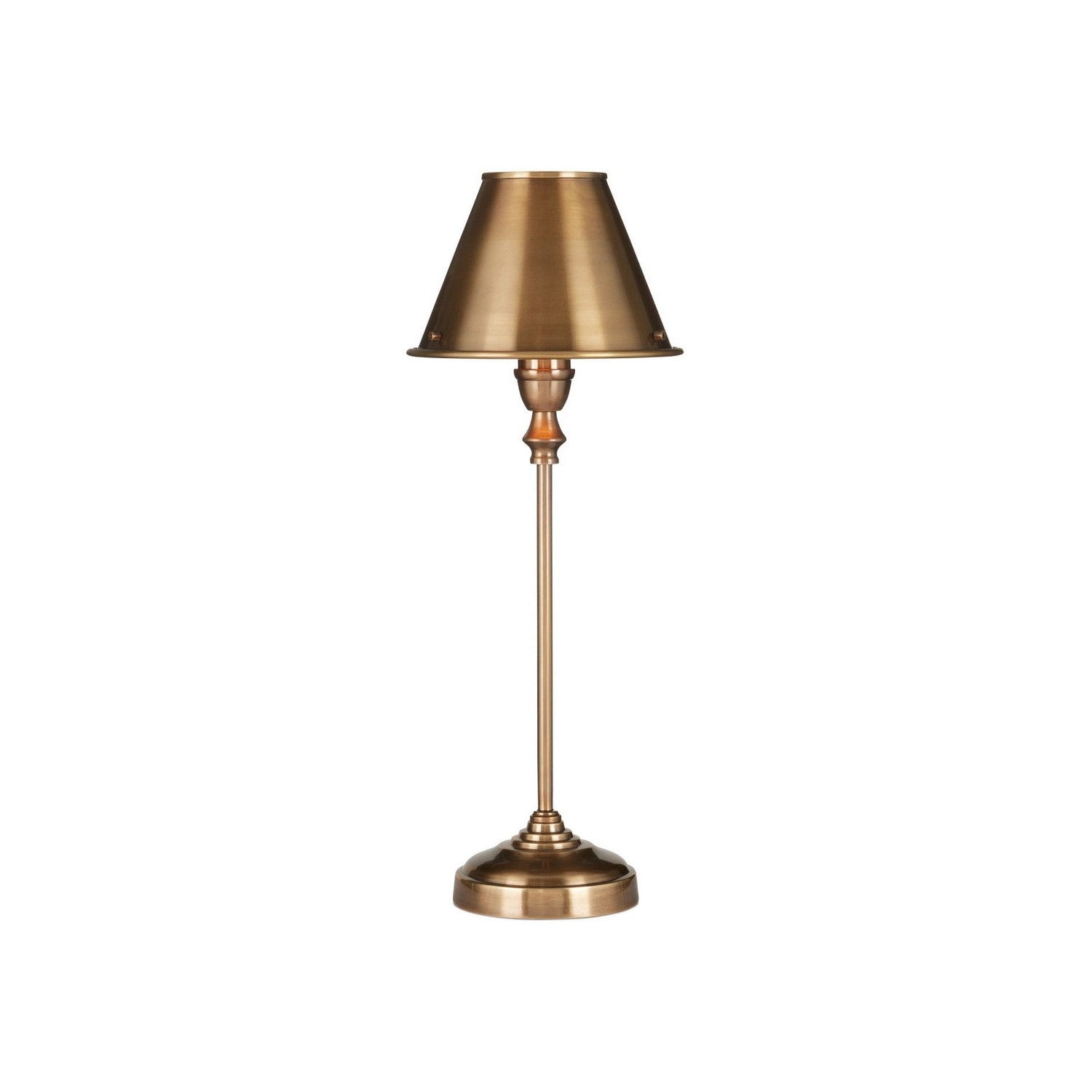 Currey and Company - 6000-1059 - One Light Table Lamp - Rowsay - Antique Brass